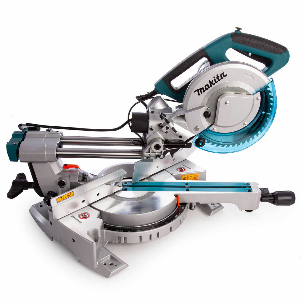 Makita LS0815FLN/1 216mm Sliding Compound Mitre Saw 110V With Laser LED Light & Leg Stand
